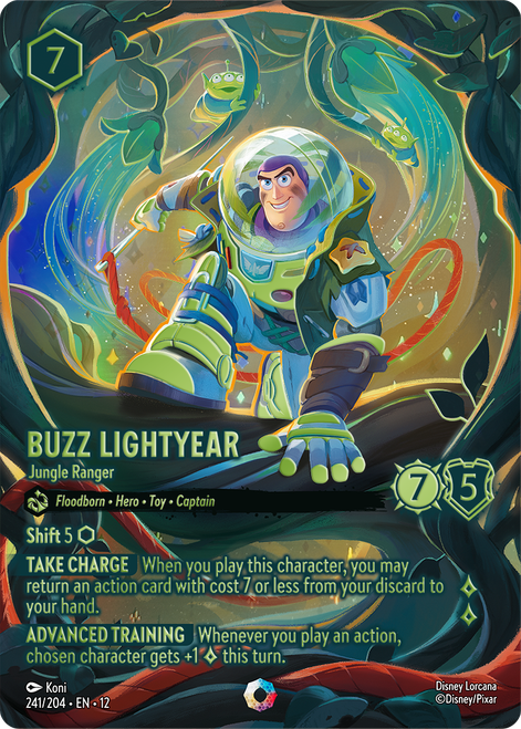 Buzz Lightyear - Jungle Ranger (Iconic Rare) | Wilds Unknown、Disney Lorcana、kayou