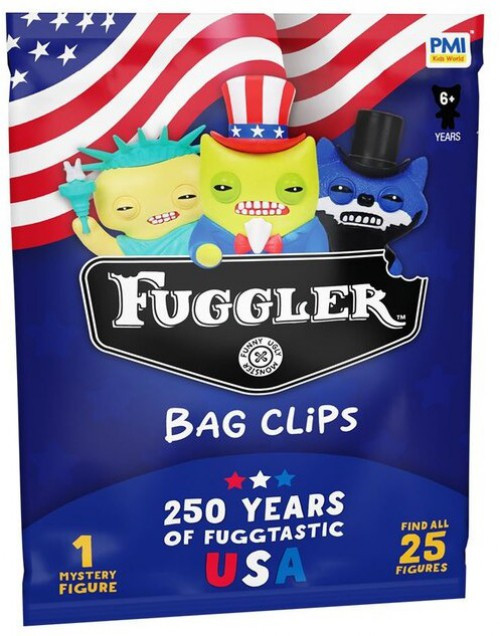 Fuggler 250 Years of Fuggtastic USA 2.5-Inch Mystery Box 1 RANDOM Figure、ToyWiz、kayou