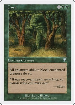 Lure (7ED-255) - 7th Edition Foil、Wizards of the Coast、kayou