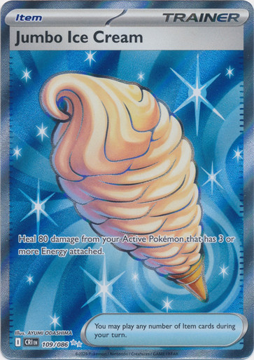ME Chaos Rising 109/086 Jumbo Ice Cream (Full Art)、Pokemon、kayou