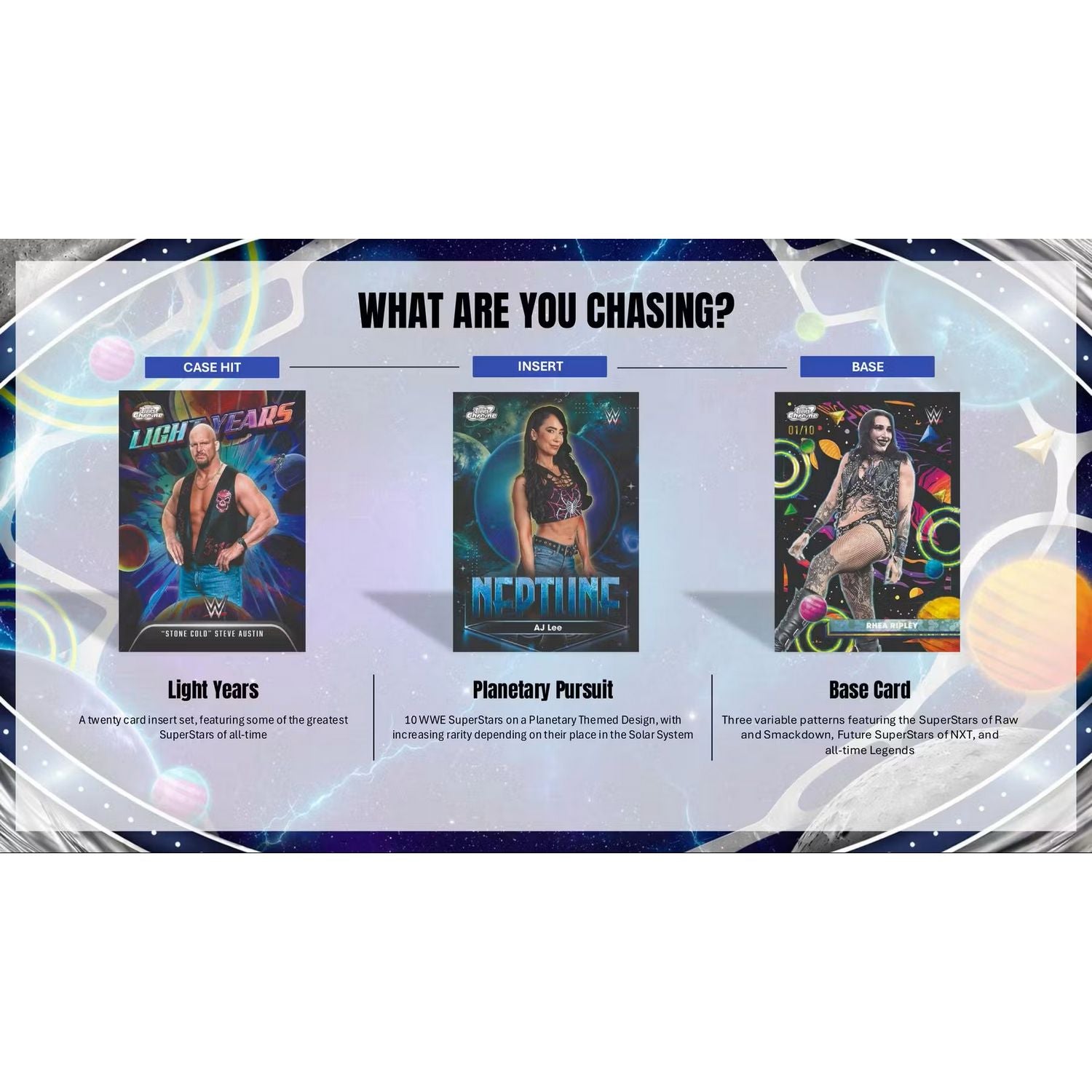 2026 Topps Cosmic Chrome WWE Wrestling Hobby Box、Topps、kayou
