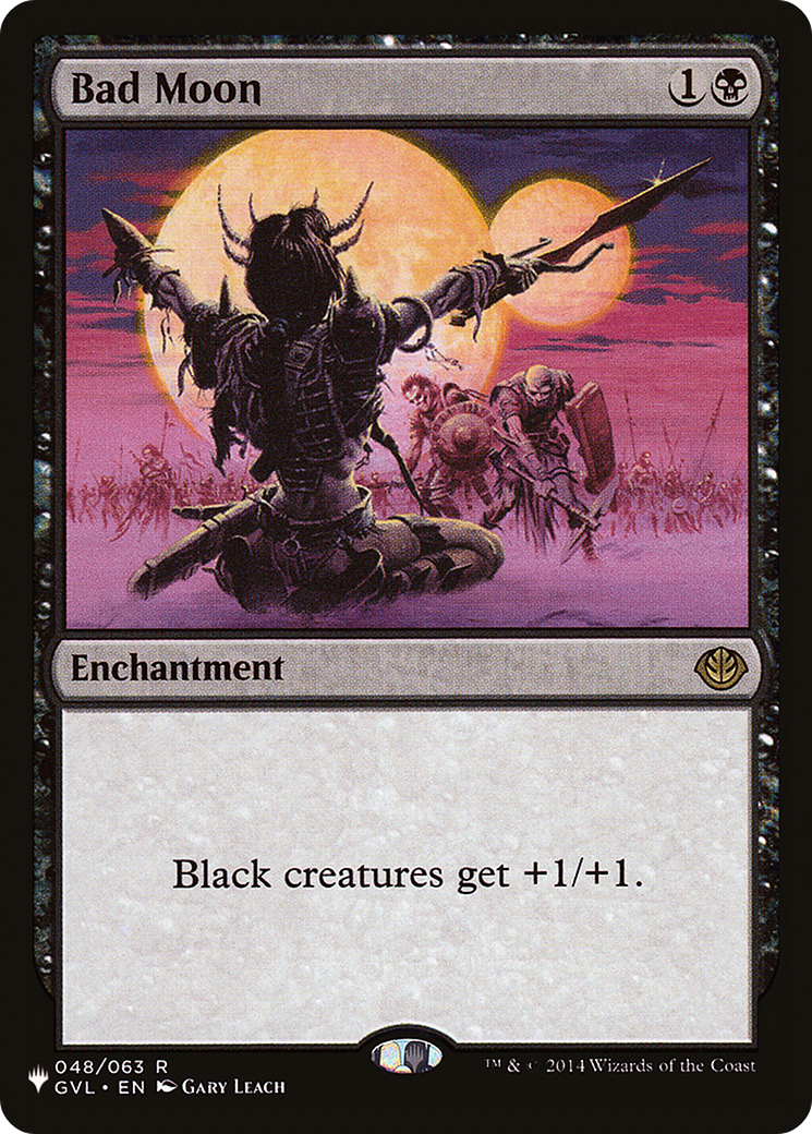 Bad Moon (GVL) (LIST-048/063) - The List、Wizards of the Coast、kayou
