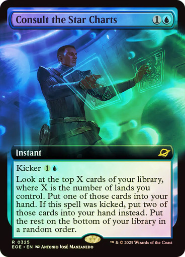 Consult the Star Charts (EOE2-325)、Magic: The Gathering、kayou