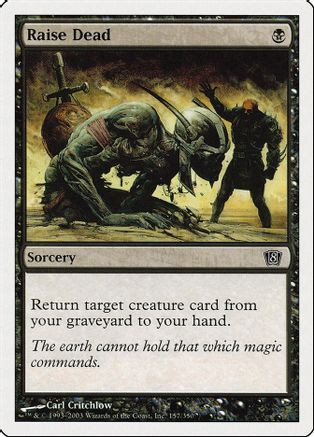 Raise Dead (8ED-157) - 8th Edition、Wizards of the Coast、kayou