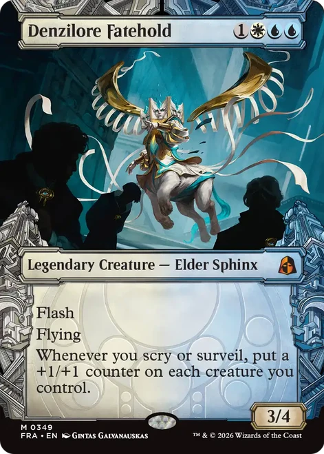 Denzilore Fatehold (Sculptor's Stronghold Frame) | Reality Fracture、Magic: The Gathering、kayou