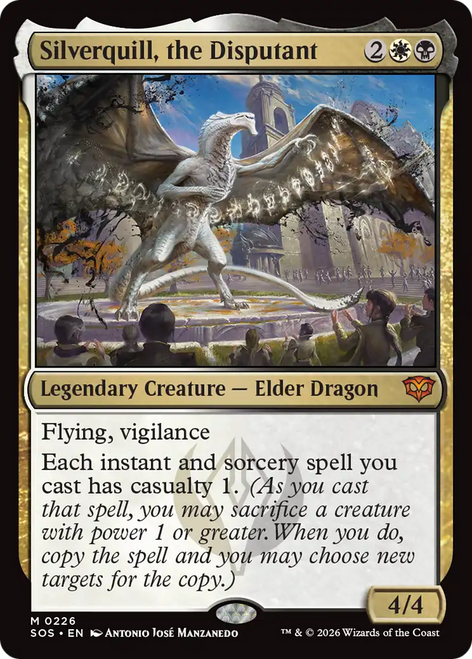 Silverquill, the Disputant (Foil) | Secrets of Strixhaven、Magic: The Gathering、kayou
