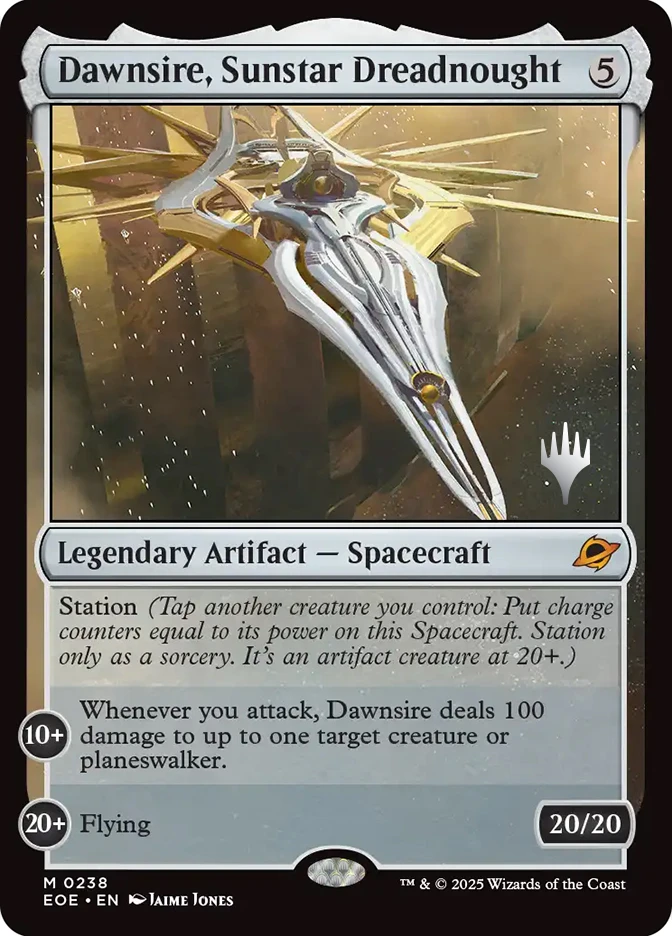 Dawnsire, Sunstar Dreadnought、Magic: The Gathering、kayou