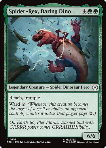 Spider-Rex, Daring Dino、Magic: The Gathering、kayou
