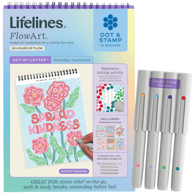 Lifelines FlowArt: Dot-By-Letter - Everyday Inspiration、Lifelines、kayou