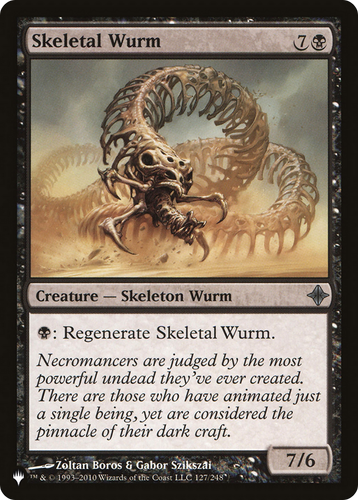 Skeletal Wurm (LIST-127/248) - The List、Wizards of the Coast、kayou