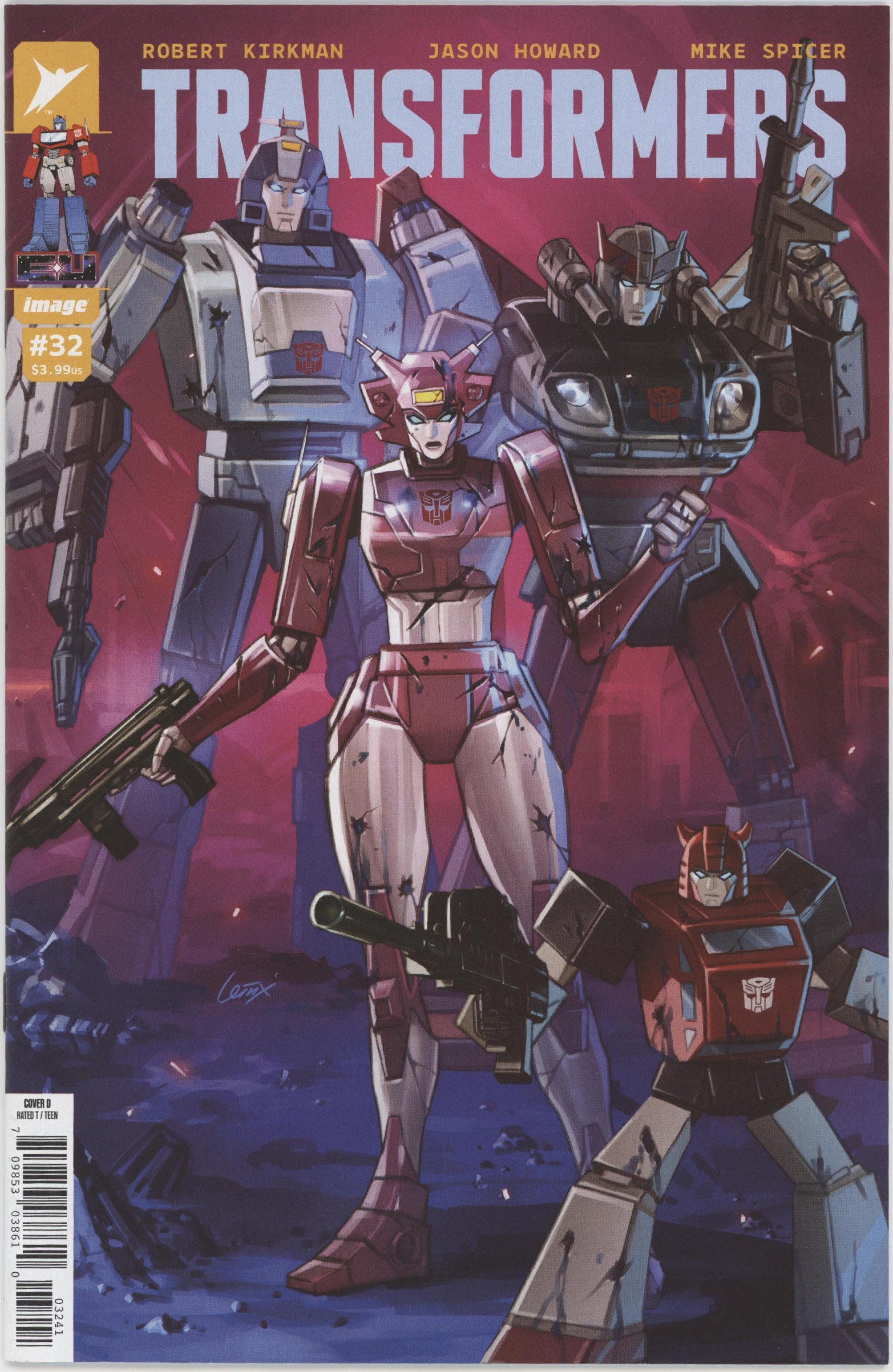 Transformers #32 Cover D 1 in 25 Leirix Li Variant、Image Comics、kayou