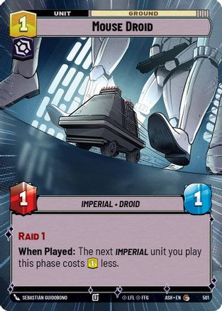 Mouse Droid (Hyperspace) (501) - Ashes of the Empire、Fantasy Flight Games、kayou