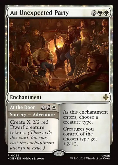 MtG The Hobbit Rare An Unexpected Party // At the Door #29、ToyWiz、kayou