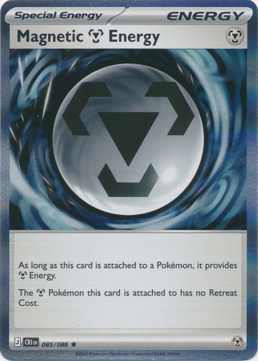 ME Chaos Rising 085/086 Magnetic Metal Energy (Holo)、Pokemon、kayou
