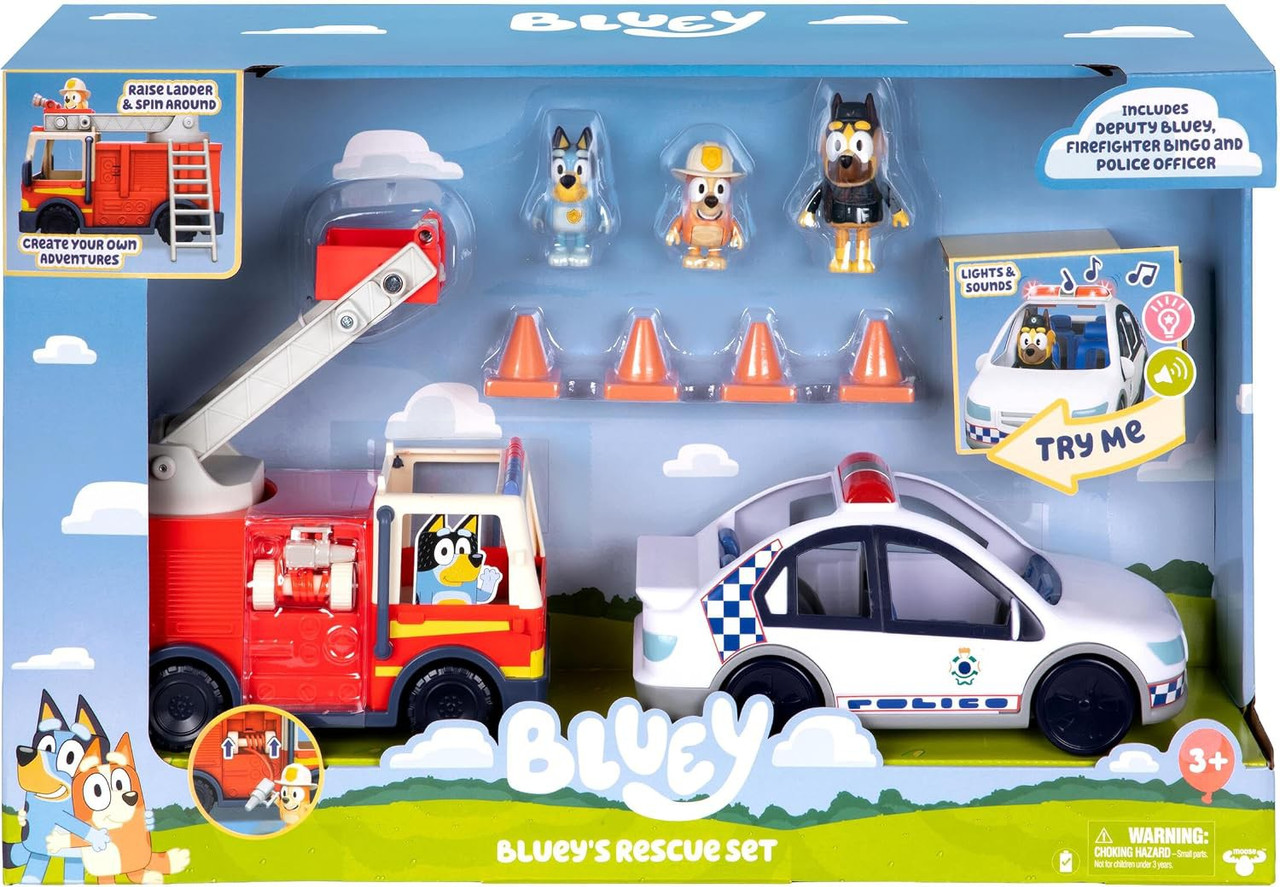 Bluey's Rescue Set Playset、ToyWiz、kayou