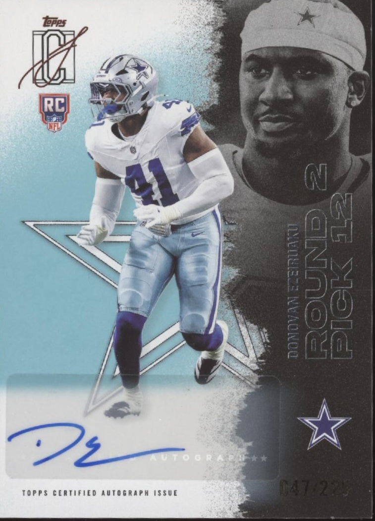 Donovan Ezeiruaku 2025 Topps Signature Class RC Auto 047/225 #206、Collector Store LLC、kayou