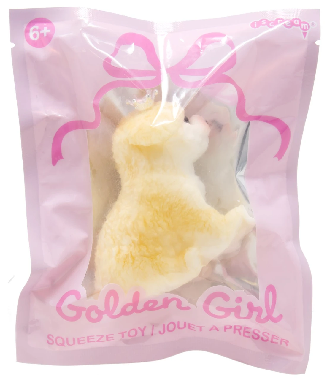 IScream Golden Girl Retriever Squeeze Toy、ToyWiz、kayou