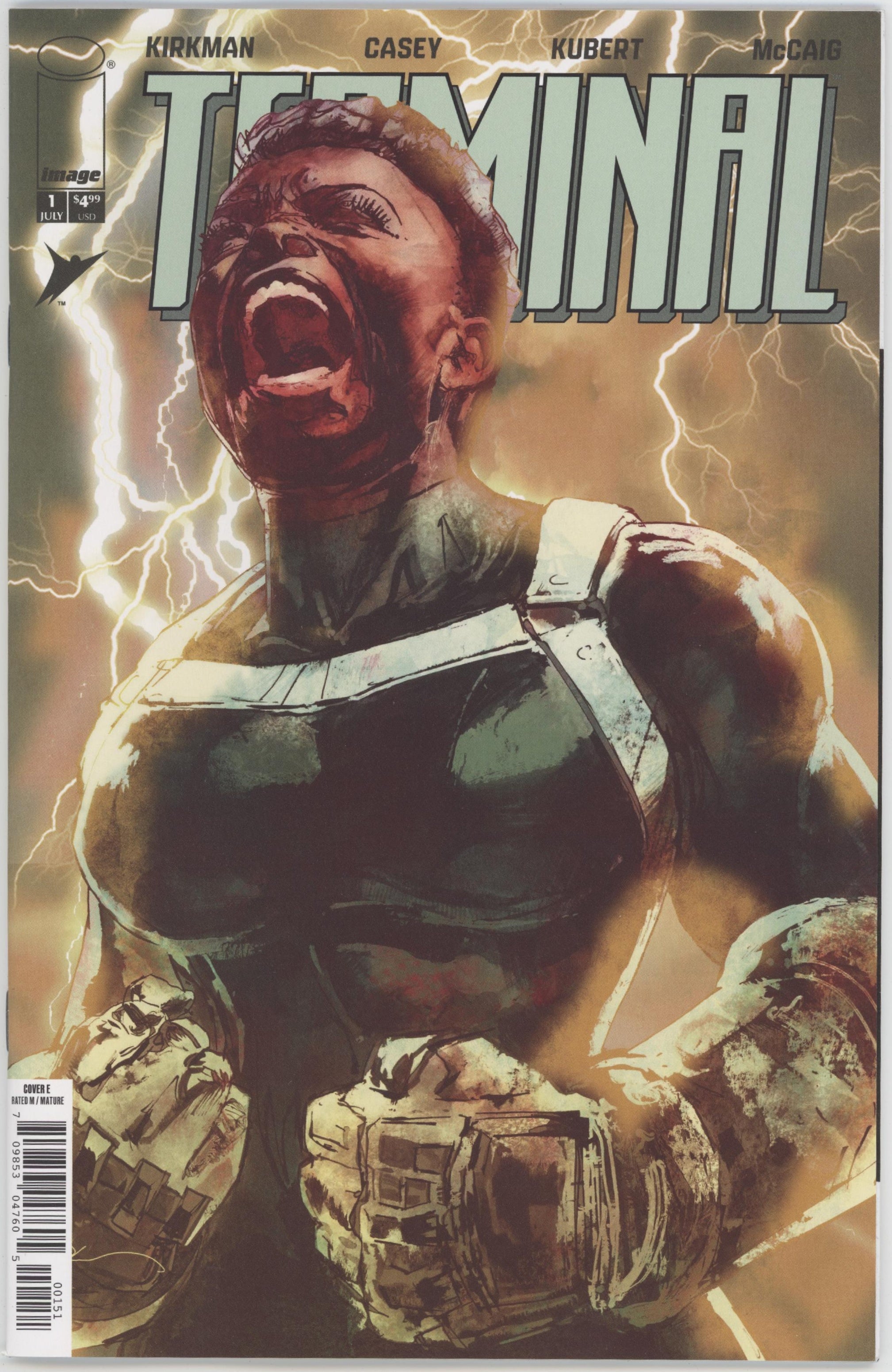 Terminal #1 Cover E 1 in 25 Bill Sienkiewicz Variant (Mature)、Image Comics、kayou