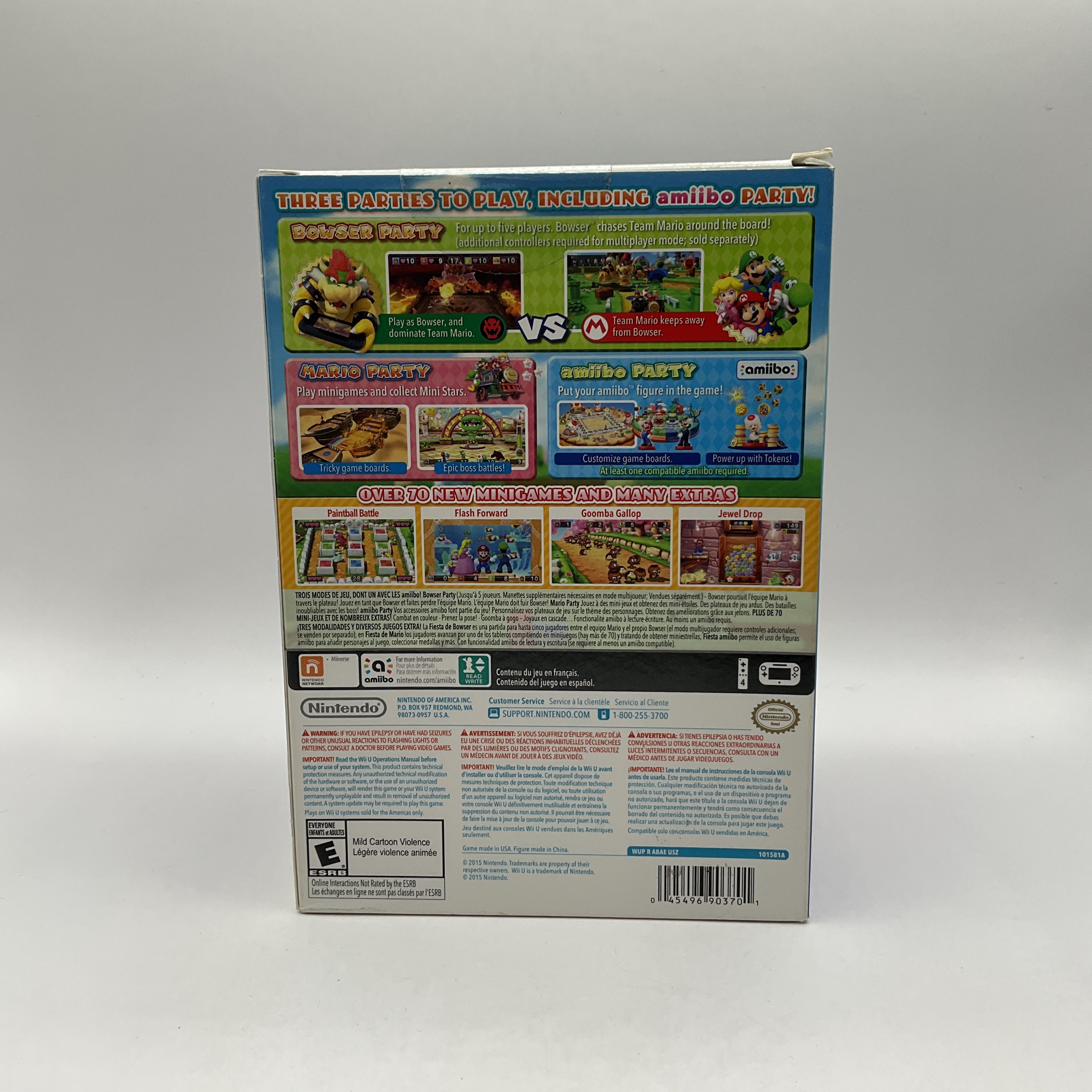Mario Party 10 Mario amiibo Bundle Wii U Sealed、Collector Store LLC - VG、kayou