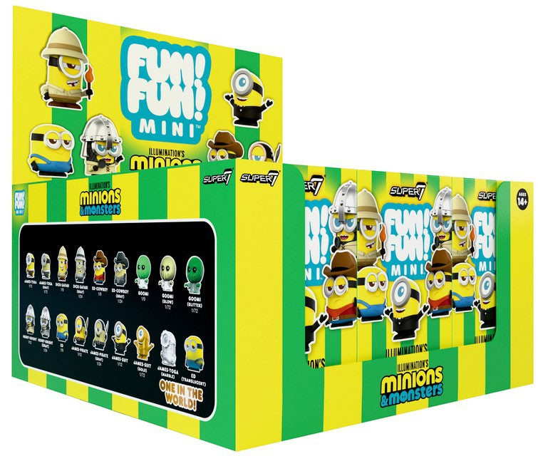 Fun! Fun! Minions 3 2.5-Inch Mini Figure Box 9 Packs、ToyWiz、kayou