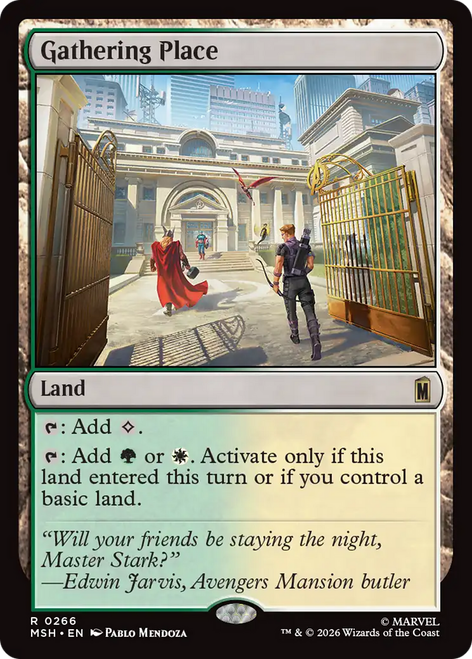 Gathering Place (Foil) | Marvel Super Heroes、Magic: The Gathering、kayou