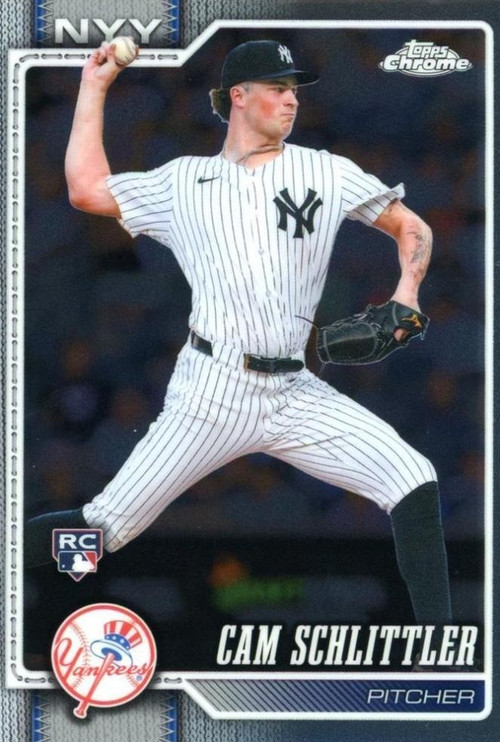 MLB 2026 Topps Chrome Baseball Cam Schlittler #262 Rookie、ToyWiz、kayou