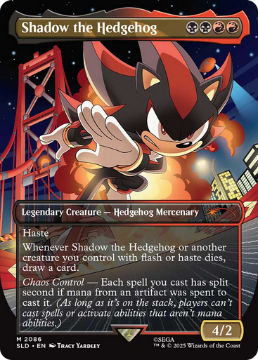 Shadow the Hedgehog (Secret Lair - Sonic: Friends & Foes) | Secret Lair Drops、Magic: The Gathering、kayou