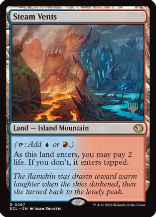 Steam Vents (PPECL-267) - Promo Pack: Lorwyn Eclipsed、Wizards of the Coast、kayou