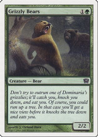 Grizzly Bears (9ED-246) - 9th Edition、Wizards of the Coast、kayou