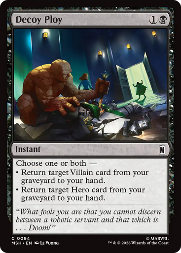 Decoy Ploy (Foil) | Marvel Super Heroes、Magic: The Gathering、kayou