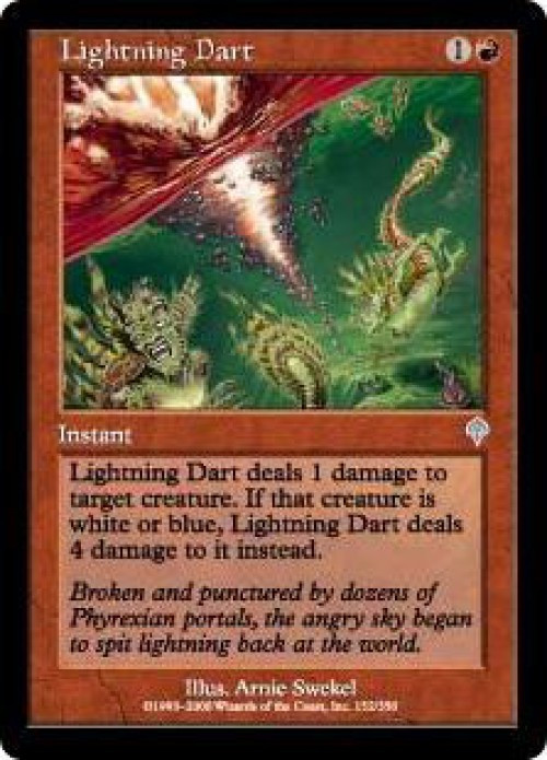MtG Invasion Uncommon Lightning Dart #152、ToyWiz、kayou
