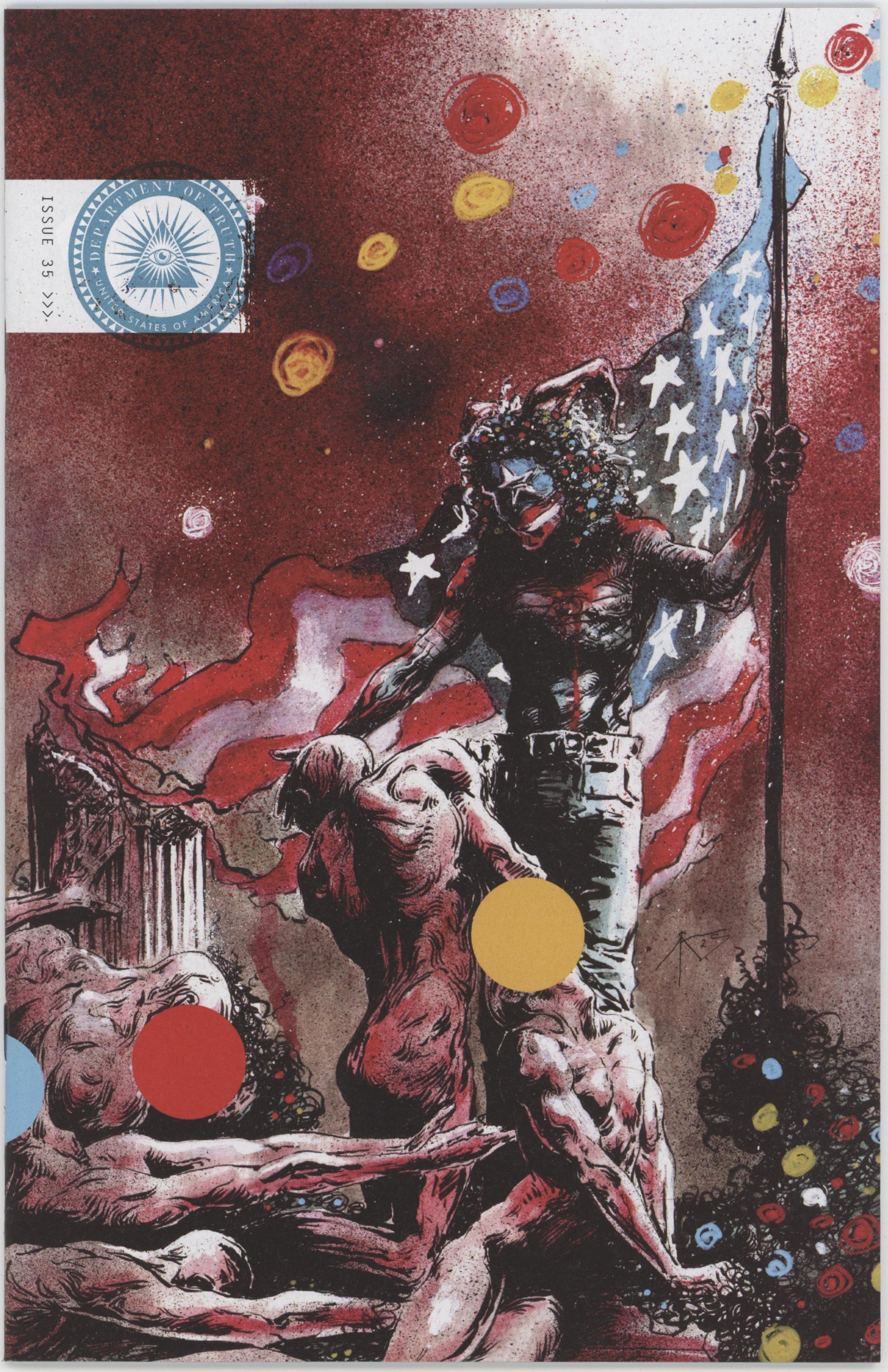 Department Of Truth #35 Cover B 1 in 10 Caleb Ady Variant (Mature)、Image Comics、kayou