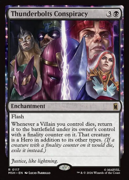 MtG Marvel Super Heroes Rare Thunderbolts Conspiracy #117、ToyWiz、kayou