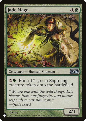 Jade Mage (LIST-181/249) - The List、Wizards of the Coast、kayou
