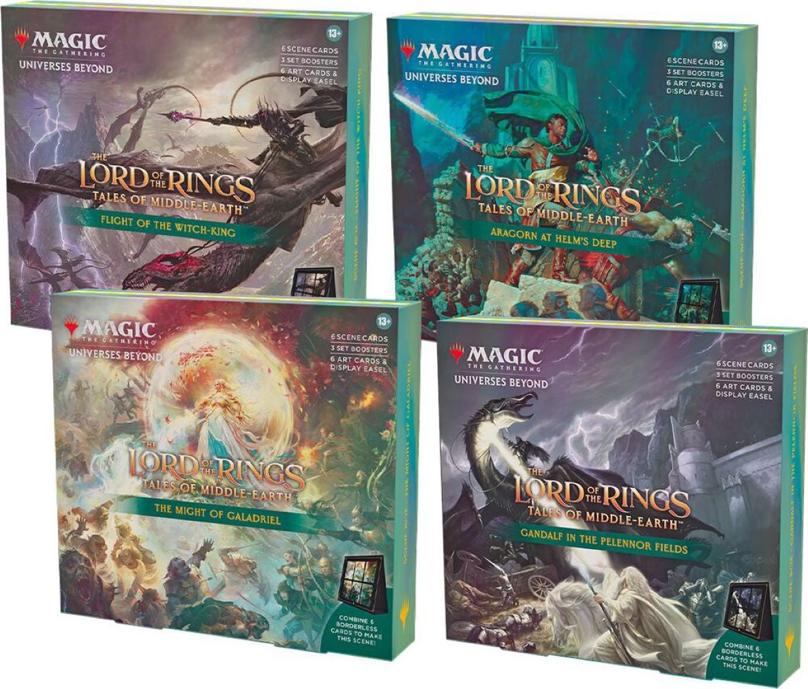 Magic the Gathering: Lord of the Rings Tales of Middle-earth Scene Box (Random)、Magic the Gathering、kayou