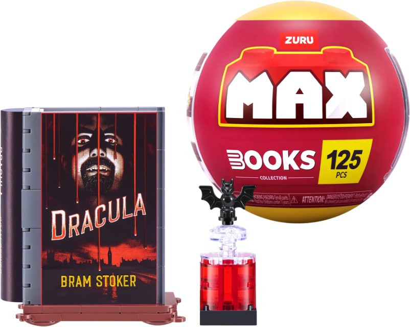 MAX Brick Construction Books Dracula Set 125 Pieces、ToyWiz、kayou