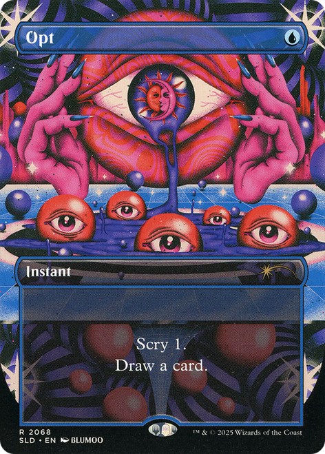 Opt (Secret Lair - The Eyes Have It) | Secret Lair Drops、Magic: The Gathering、kayou