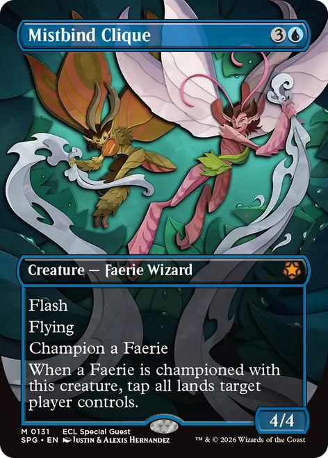 Mistbind Clique (Borderless Foil) | Special Guests、Magic: The Gathering、kayou