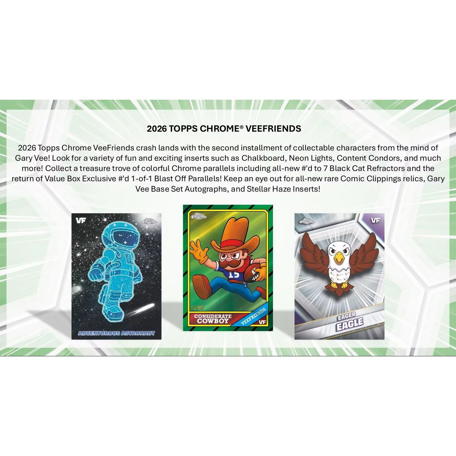 2026 Topps VeeFriends Chrome Mega Box、Topps、kayou