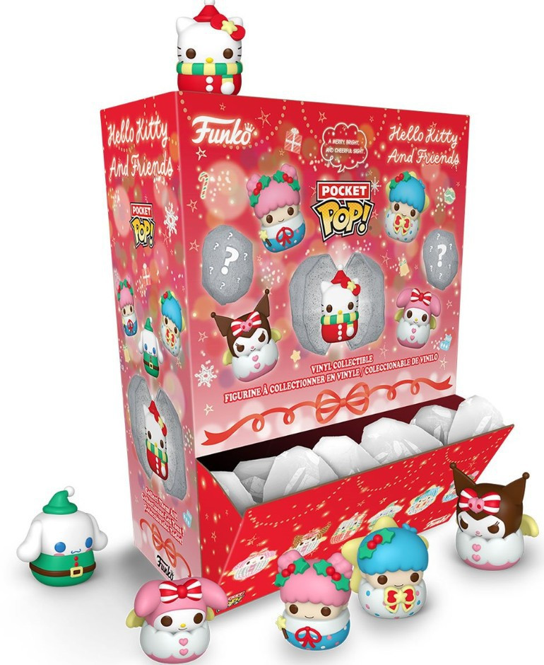 Funko Hello Kitty Pocket POP! Snowball Sanrio Mystery Box 12 Packs、ToyWiz、kayou
