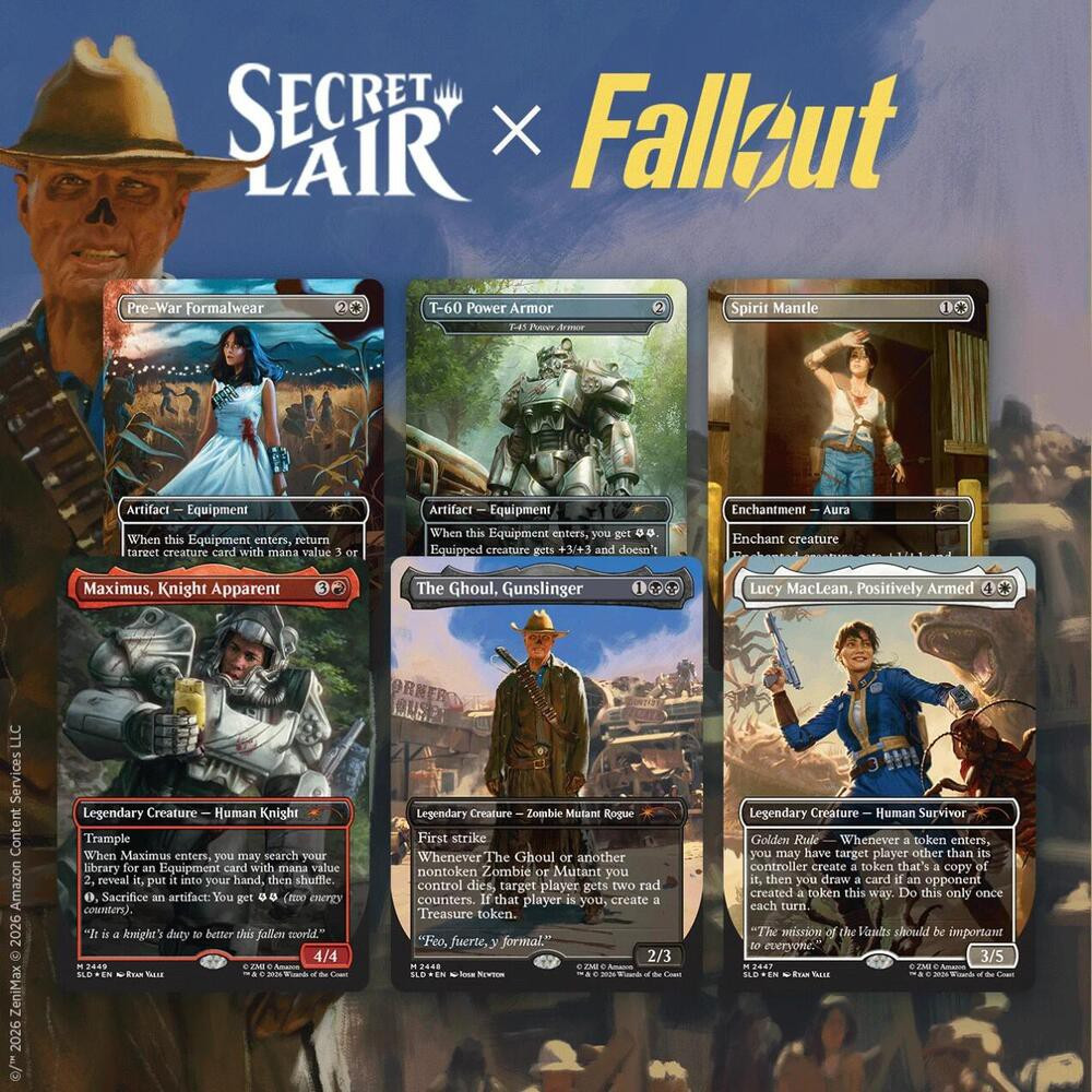 MtG Fallout Beyond Vault 33 Secret Lair、ToyWiz、kayou