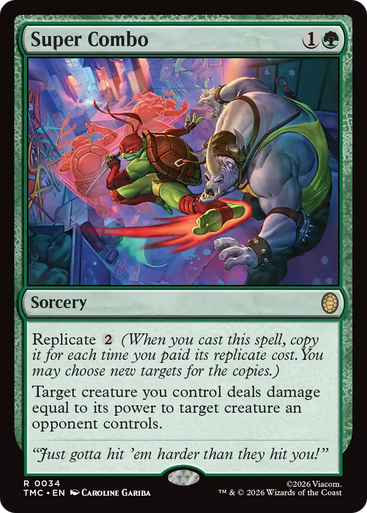 Super Combo (Surge Foil) | Teenage Mutant Ninja Turtles Eternal、Magic: The Gathering、kayou