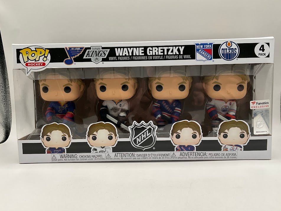 Wayne Gretzky Funko Pop! NHL 4 Pack Fanatics Exclusive、Funko、kayou