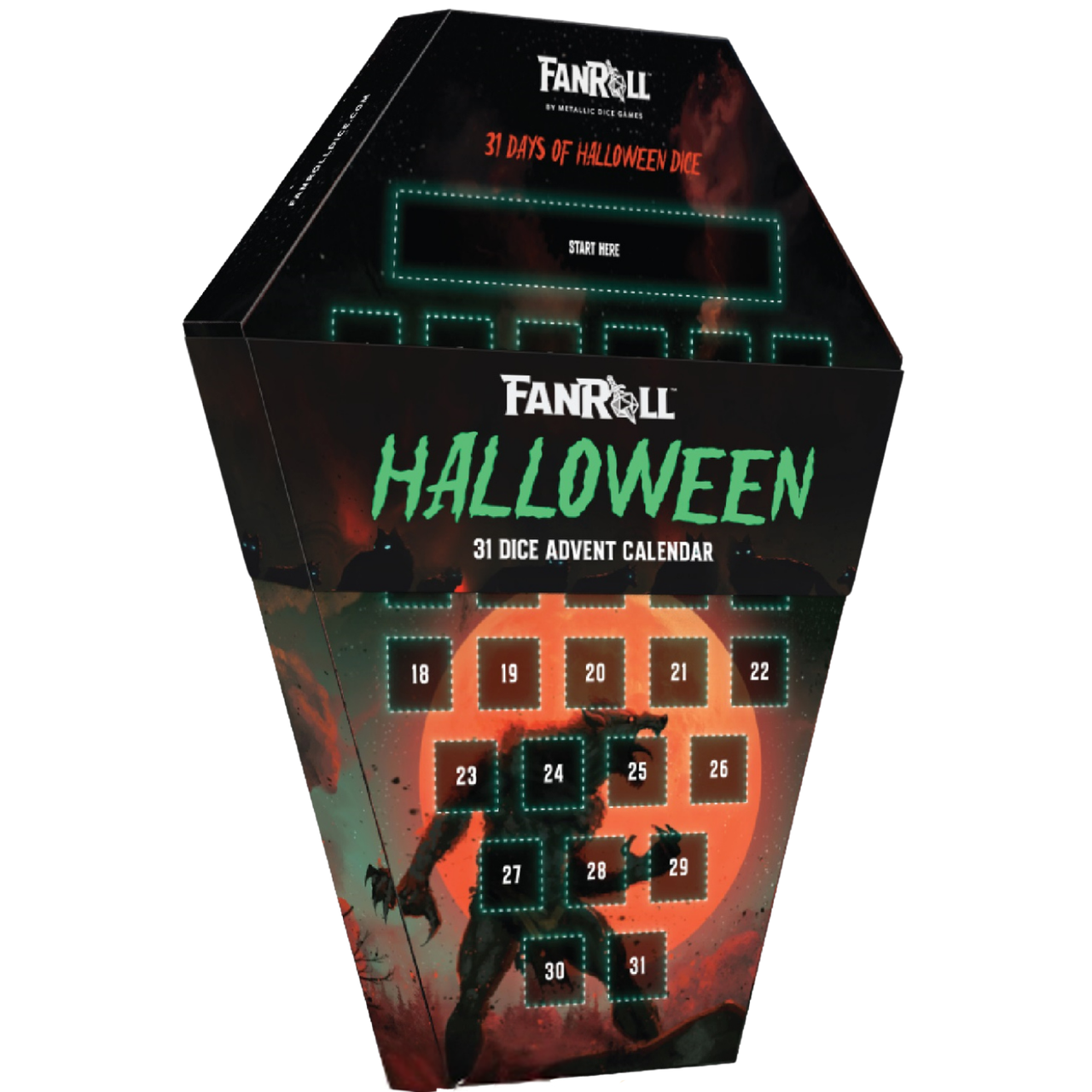 FanRoll: Dice Goblin Halloween Advent Dice Calendar 2026 (PREORDER)、FanRoll、kayou