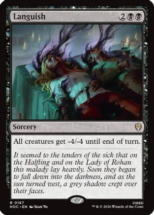 Languish (HOC-187) - The Hobbit: Eternal-Legal、Wizards of the Coast、kayou