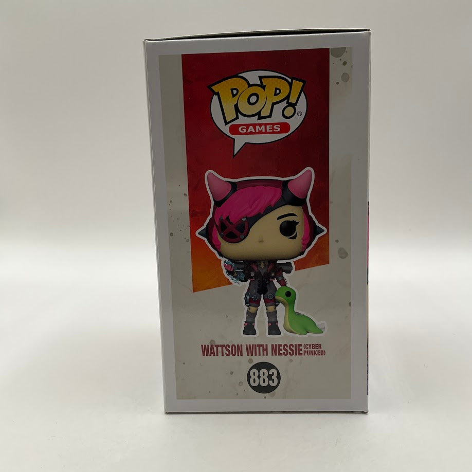 Wattson with Nessie (Cyber Punked) Funko Pop! Apex Legends #883 GameStop、Funko、kayou