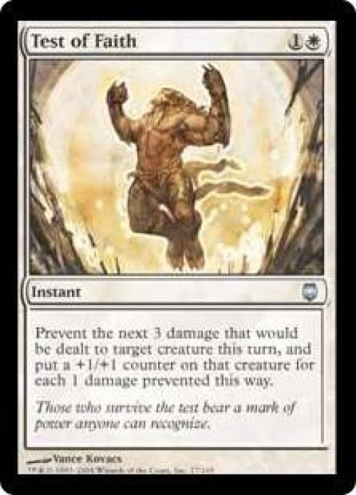 MtG Darksteel Uncommon Test of Faith #17 Moderately Played、ToyWiz、kayou