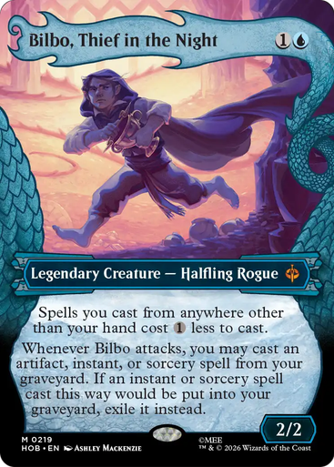 Bilbo, Thief in the Night (Dragon Hoard Frame) | The Hobbit、Magic: The Gathering、kayou