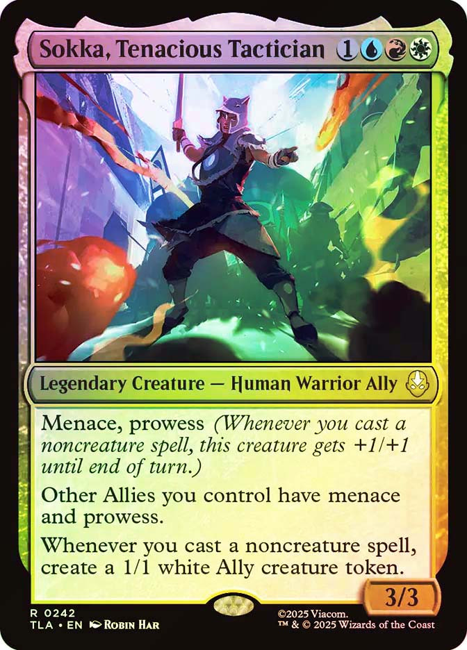 Sokka, Tenacious Tactician (TLA-242)、Magic: The Gathering、kayou