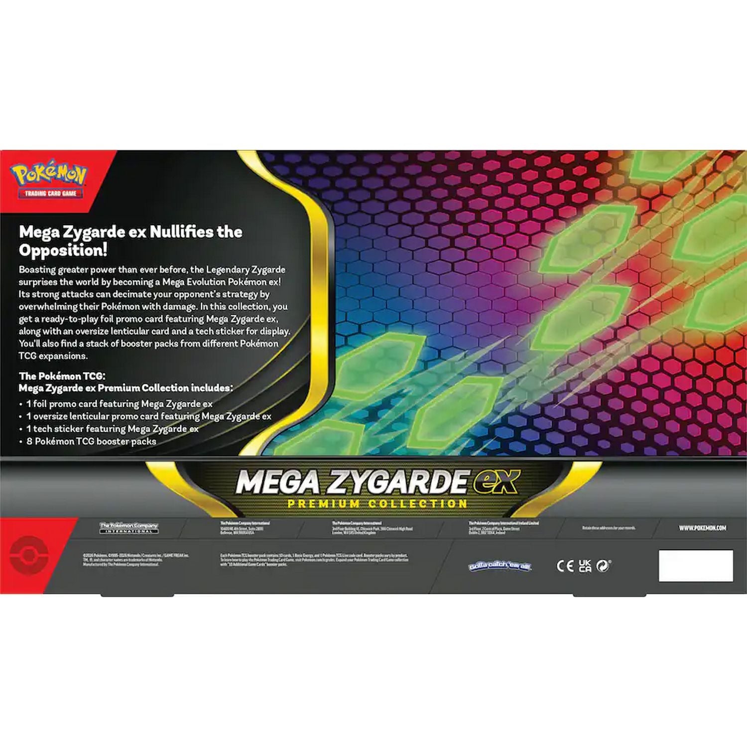 Pokemon: Mega Zygarde ex Premium Collection、Pokemon、kayou